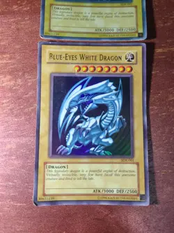 Yugioh Lot of (2) Blue Eyes White Dragon SDK-001 Ultra Rare Unlimited Starter - Image 4