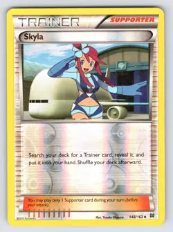 Skyla 148/162 Uncommon BREAKthrough Pokemon Reverse Holo Lightly Played - Image 1