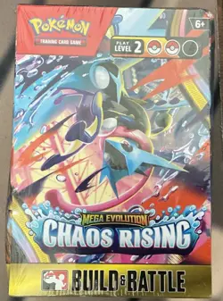 Pokemon TCG Chaos Rising: Build and Battle Box New & Sealed - Image 1