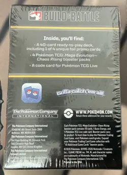 Pokemon TCG Chaos Rising: Build and Battle Box New & Sealed - Image 3
