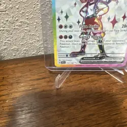 Cinderace ex 157/142 Ultra Rare Stellar Crown Pokemon Holo Near Mint - Image 4