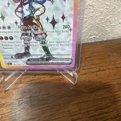 Cinderace ex 157/142 Ultra Rare Stellar Crown Pokemon Holo Near Mint - Image 5