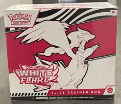 Pokemon TCG Scarlet & Violet—White Flare Elite Trainer Box SEALED - Image 1
