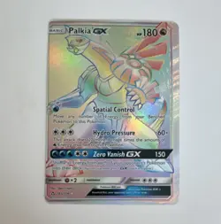 Palkia GX Secret Rare 132/131 SM-Forbidden Light Holo 180HP (off centered) - Image 1