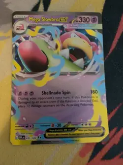 Mega Slowbro ex 031/084 Double Rare Pokemon Pitch Black ME05 English - Image 1
