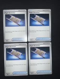 Pokemon - Night Stretcher Ascended Heroes 196/217 Trainer Play Set x4 NM - Image 1