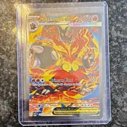 Pokemon Mega Emboar EX SIR Ascended Heroes 273/217 - Image 1