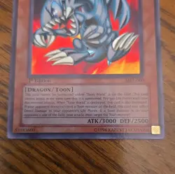 Yu-Gi-Oh! Blue-Eyes Toon Dragon Magic Ruler MRL-000 Ultra Holo 1st EN - Image 3