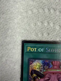 Yu-Gi-Oh! Pot of Sloth CORI-EN061 Secret Rare NM/M - Image 3
