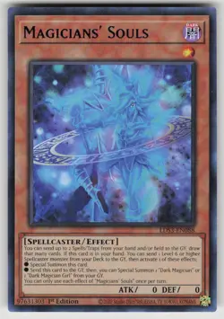 Magicians' Souls LDS3-EN088 Ultra Rare Yu-Gi-Oh 1st Edition DMG - Image 1