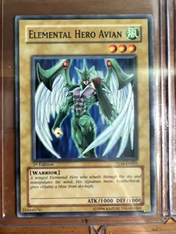 Yugioh - Elemental Hero Lot - 1st Edition NM - Avian, Burstinatrix, Etc - Image 3