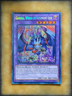 Yugioh Garura, Wings of Resonant Life MP23-EN148 Secret Rare 1st Ed NM - Image 1