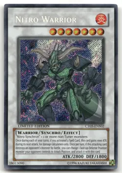 Nitro Warrior CT05-ENS02 | Secret Rare Limited Edition | NM | Yugioh - Image 1