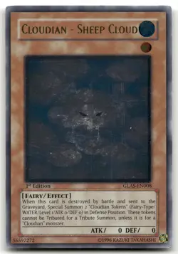 Cloudian - Sheep Cloud GLAS-EN008 | Ultimate Rare 1st Edition | NM | Yugioh - Image 1