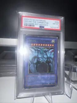 Yu-Gi-Oh! TCG - Obelisk The Tormentor - GBI-002 - Ultra Rare- PSA 8 - Image 1