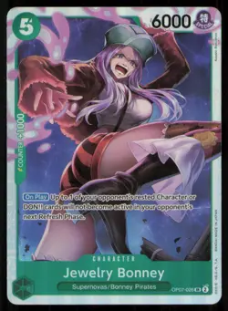 Jewelry Bonney (026) OP07-026 500 Years in the Future One Piece Foil NM - Image 1
