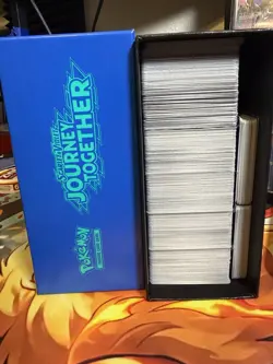 Pokemon TCG Journey Together 669 Cards- 526 C/UC -143 H/RH Bulk Lot Clean Cards - Image 1