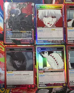 Union Arena Tokyo Ghoul Lot English Card UE18BT New Unused ( 18x Rare & 1 SR ) - Image 2