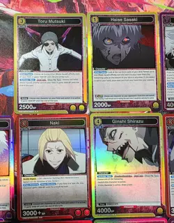 Union Arena Tokyo Ghoul Lot English Card UE18BT New Unused ( 18x Rare & 1 SR ) - Image 3