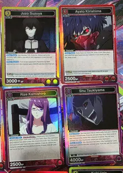 Union Arena Tokyo Ghoul Lot English Card UE18BT New Unused ( 18x Rare & 1 SR ) - Image 4