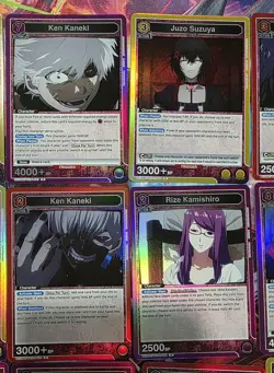 Union Arena Tokyo Ghoul Lot English Card UE18BT New Unused ( 18x Rare & 1 SR ) - Image 5