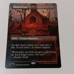 Magic: The Gathering Blood Crypt 0349 ECL Borderless Land Rare English - Image 3