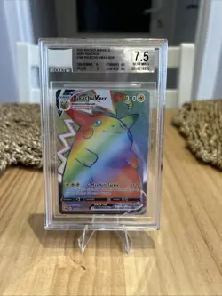 Pikachu VMAX 188/185 SWSH Vivid Voltage 2020 Secret Rare Pokemon Card BGS 7.5 - Image 1
