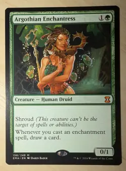 Wizards of the Coast MTG Eternal Masters Argothian Enchantress 158/249 Mythic EN - Image 1