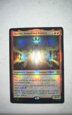 Electro, Assaulting Battery Marvel's Spider-Man Foil - Image 1