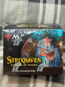 SEALED - Strixhaven: School of Mages Collector Booster Box - English MTG Magic - Image 1