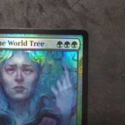 MTG Tribute to the World Tree (Foil) - March of the Machine (MOM) #211 - Image 4