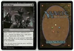 Lively Dirge 93 Outlaws of Thunder Junction Uncommon NM - Image 3