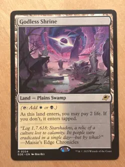 MTG Magic the Gathering Godless Shrine Promo Pack Edge of Eternities NM - Image 1
