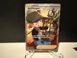 2021 Pokemon Bird Keeper 066 Shining Fates Full Art Trainer Ultra Rare Card NM+ - Image 1