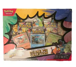 Pokemon TCG Mega Evolution Ascended Heroes First Partners Deluxe Pin Collection - Image 1