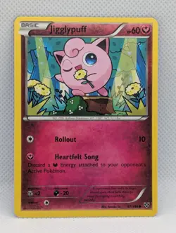 JIGGLYPUFF 87/146 C XY POKEMON NEAR MINT JIGGLYPUFF - Image 1