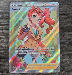Sonia 192/192 Swsh02: Rebel Clash Full Art Holo UR EN - Image 1