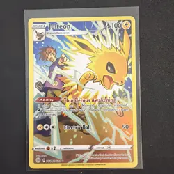 Jolteon TG04/TG30 Brilliant Stars Trainer Gallery Holo Ultra Rare English 100HP - Image 1