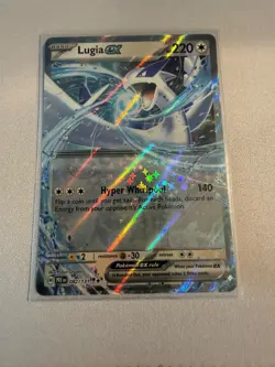 Lugia ex 082/131 Double Rare Prismatic Evolutions Pokemon Holo Near Mint - Image 1