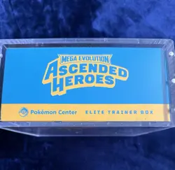 Pokemon TCG Elite Trainer Box Mega Evolution: Ascended Heroes (Pokemon Center) - Image 3