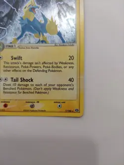 Manectric 7/106 Holo EX Emerald Pokemon TCG Hp-dmg - Image 4