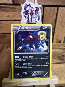 Pokemon - Zoroark - 71/108 - Dark Explorers - Cracked Ice Holo Rare Exclusive EX - Image 1