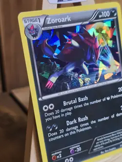 Pokemon - Zoroark - 71/108 - Dark Explorers - Cracked Ice Holo Rare Exclusive EX - Image 2