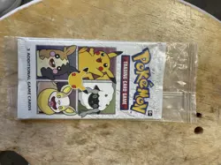 General Mills Pokemon 25th Anniversary Cereal Booster Pack with 3 Cards - Image 1