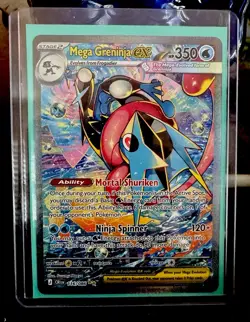 Mega Greninja EX 116/086 CR1 Chaos Rising Ultra Rare Full Art Holo 350 HP - Image 1