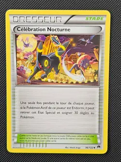 FRENCH CELEBRATION NOCTURNE ALL-NIGHT PARTY 96/122 BREAKPOINT POKEMON NM/M 2016 - Image 1