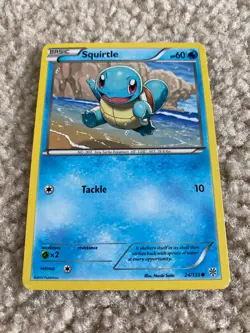 Pokemon TCG Squirtle 24/135 Non-Holo B&W Plasma Storm NM 2012 - Image 1