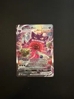 Pokemon TCG Sword & Shield Fusion Strike 271/264 Gengar VMAX ALT ART LP/MP - Image 1