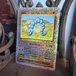 Onix #84/110 Legendary Collection Reverse Holo - Vintage Pokemon TCG - HP - Image 1