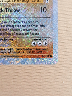 Onix #84/110 Legendary Collection Reverse Holo - Vintage Pokemon TCG - HP - Image 5